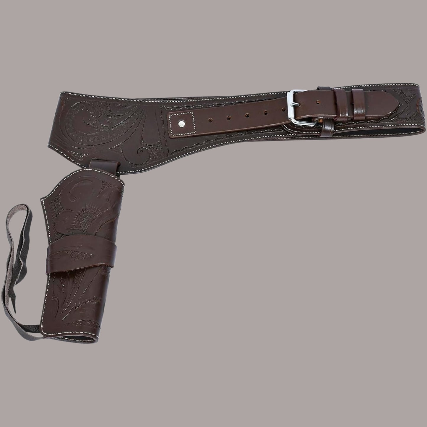 Western Fast Draw Holster Belt – Fits Ruger, Colt, Uberti Pistols
