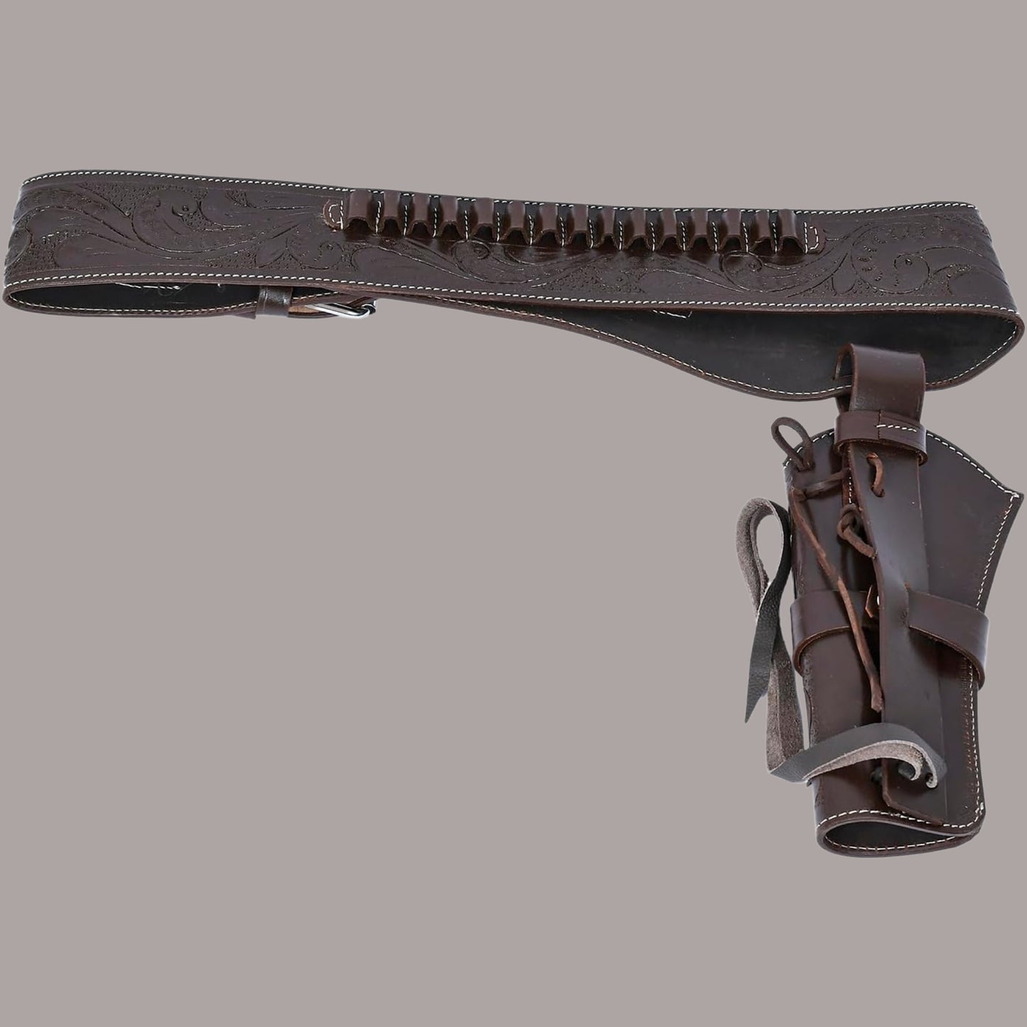 Western Fast Draw Holster Belt – Fits Ruger, Colt, Uberti Pistols