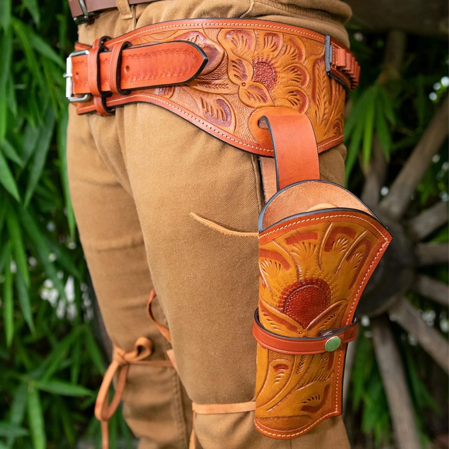 Hulara Leather Gun Holster Belt – Heritage Rough Rider