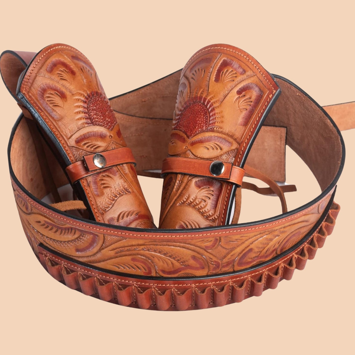 Hulara Leather Gun Holster Belt – Heritage Rough Rider