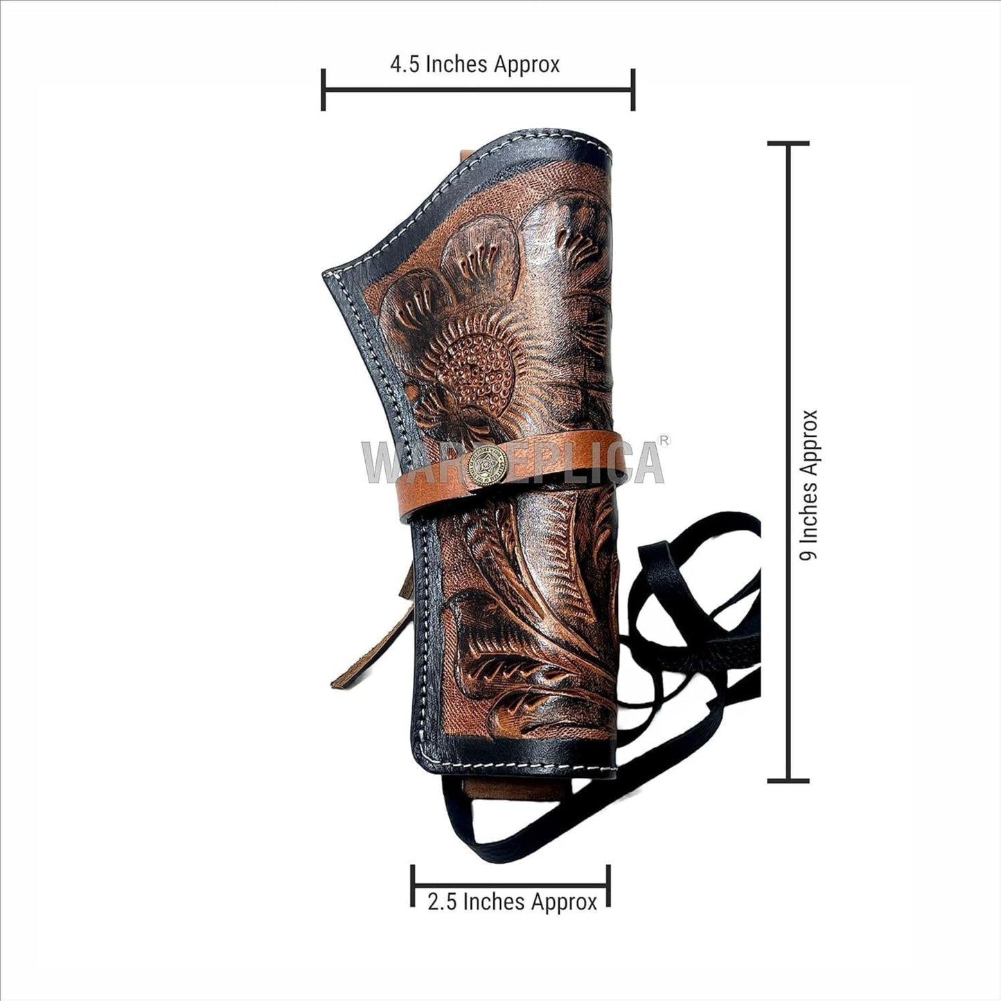 Western Leather Gun Holster for Heritage Rough Rider