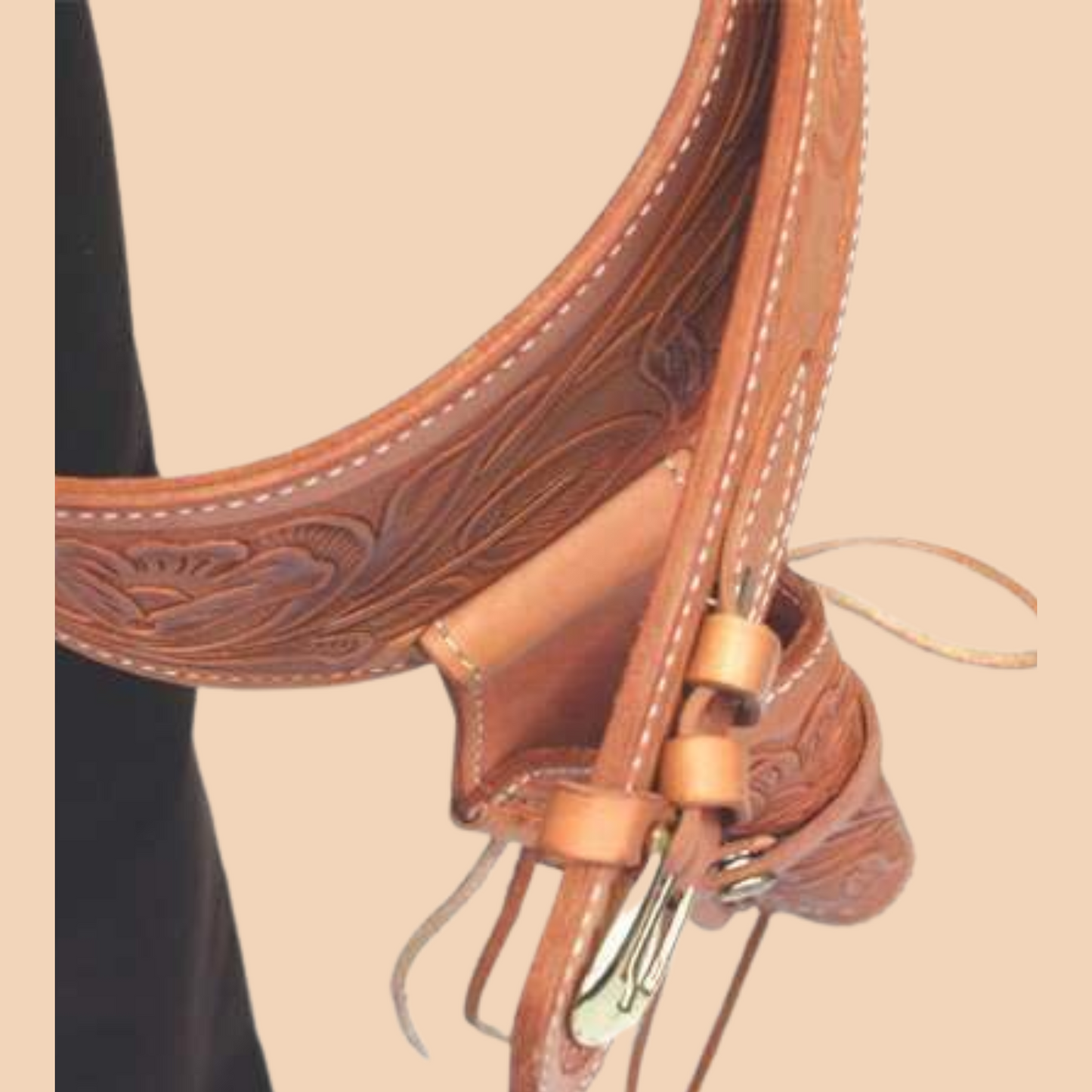 Leather Double Gun Holster Belt – Adjustable Western Cosplay Gear
